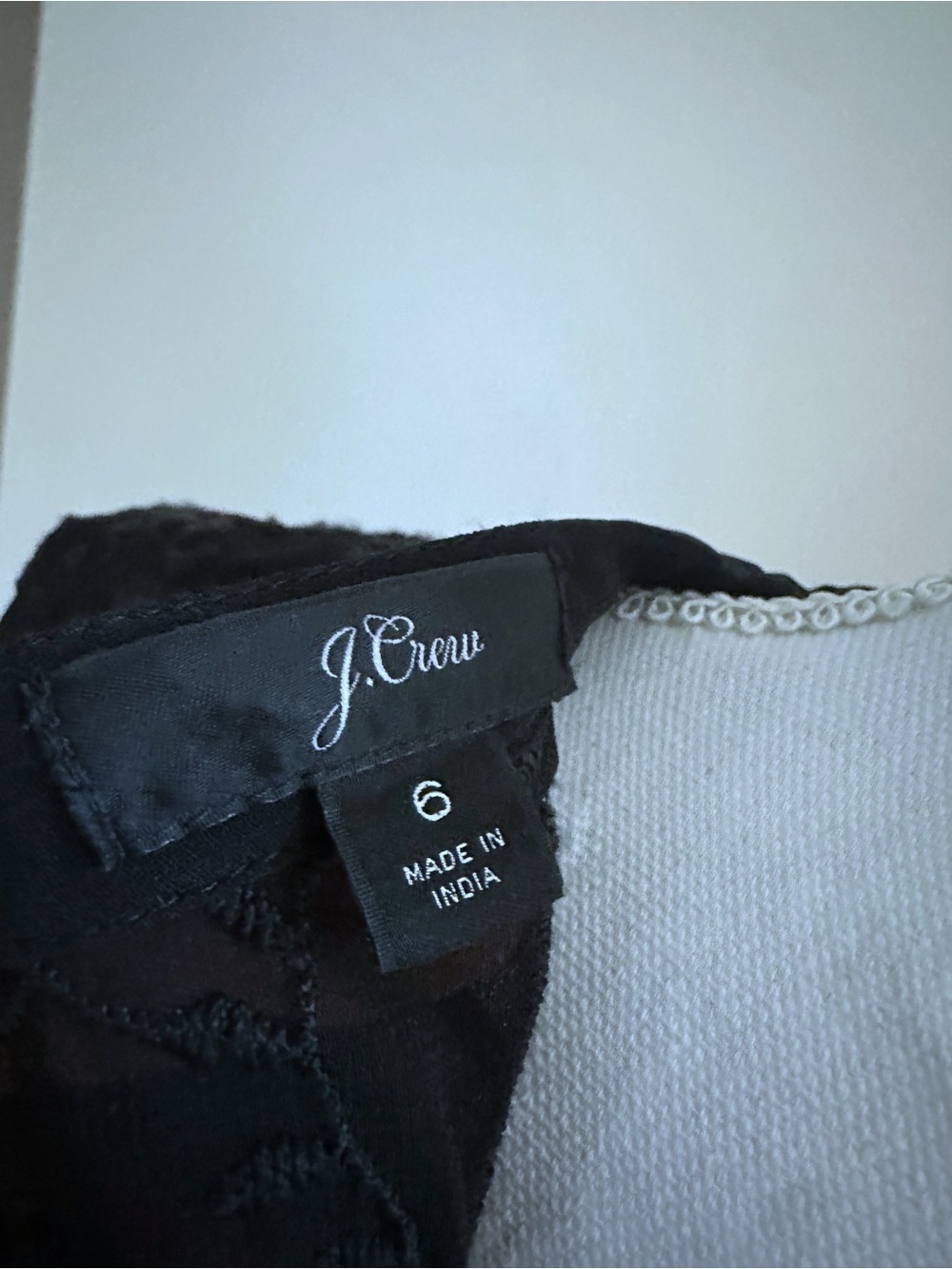 J.Crew Embroidered Sheer Midi Dress – Size 6 New without tags - Picture 6 of 7